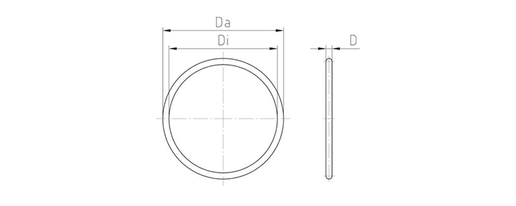 O-RING PG 11 16X2 MM 311 G