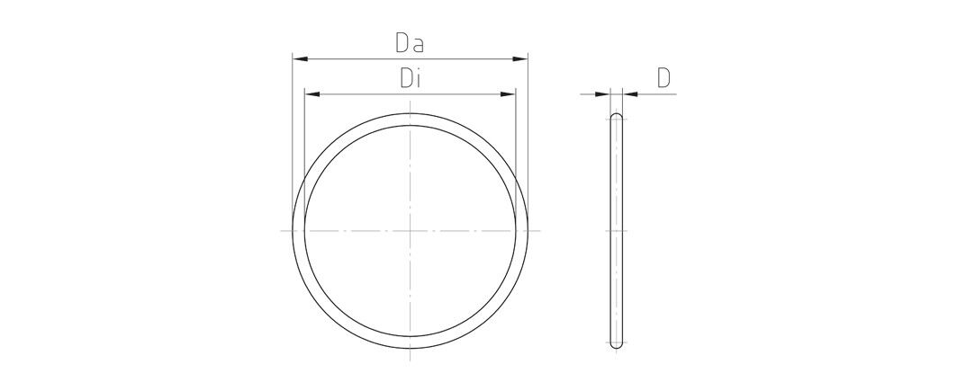 O-RINGE M 63 60X2.5 MM 50.363 G/2.5