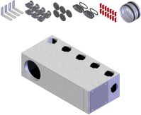 Multi-Verteilerkasten FRS-MVK 5+2-51/160