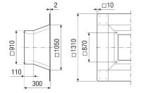 Flachdachsockel SOFI 63-75-80