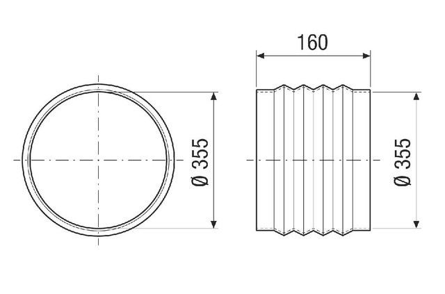 Elastische Manschette STKI 45
