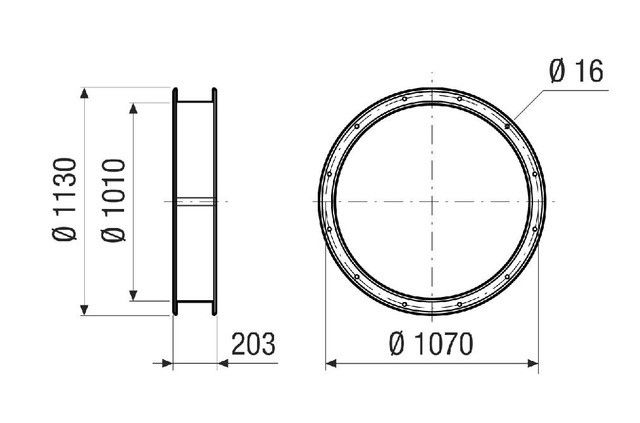 Elastischer Stutzen ELI 100