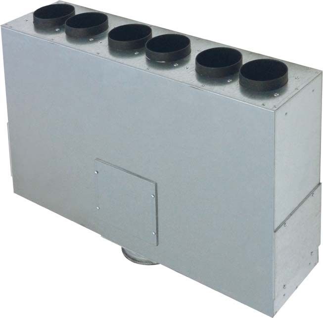 Luftverteiler aus Blech MF-BV75-125-6