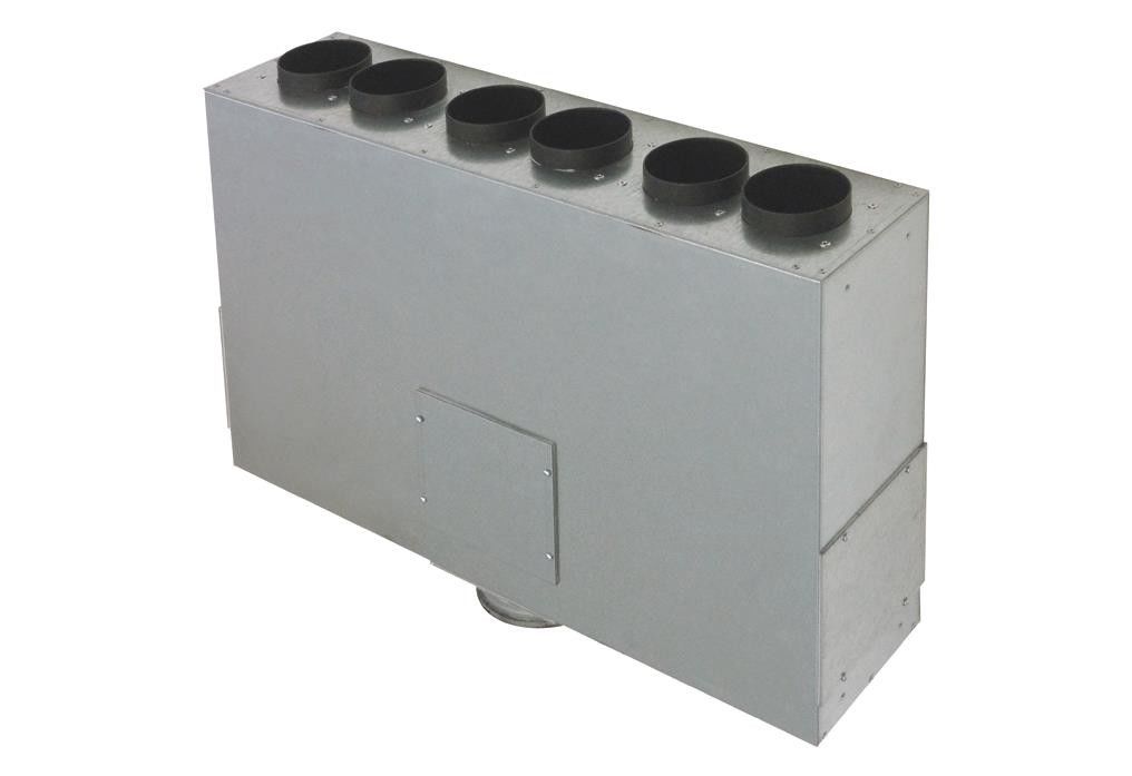 Luftverteiler aus Blech MF-BV75-125-6