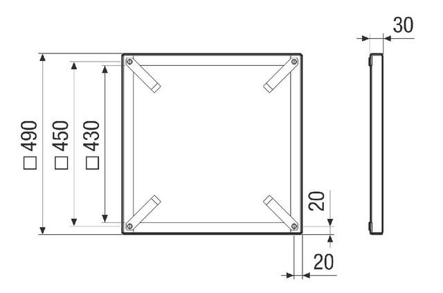 Montagerahmen MRI 35