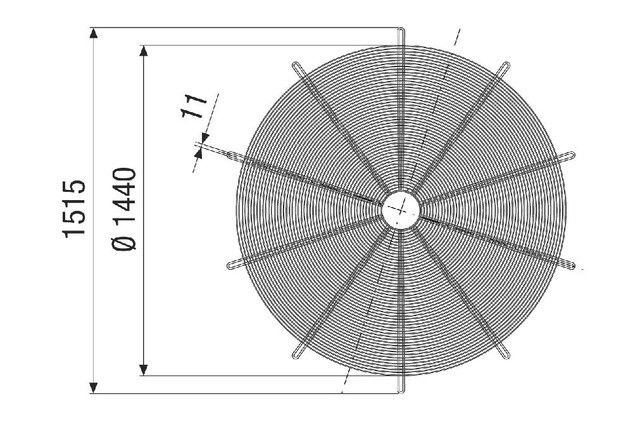 Schutzgitter SGRI 140