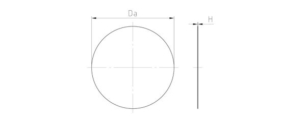 Blindscheibe 321 S