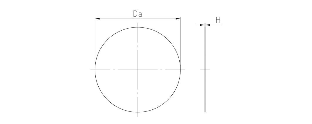 Blindscheibe 321 S