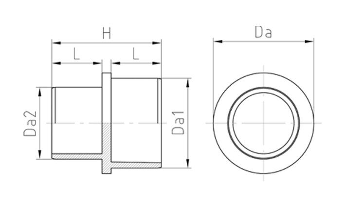 PA-Stopfen für WJ-D VPA 6/SW