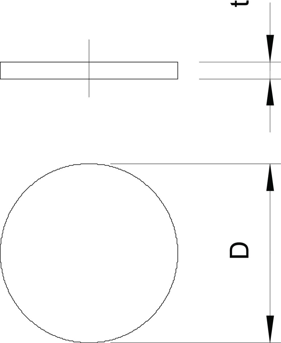 Staubschutzplättchen 107 S VTEC PG9