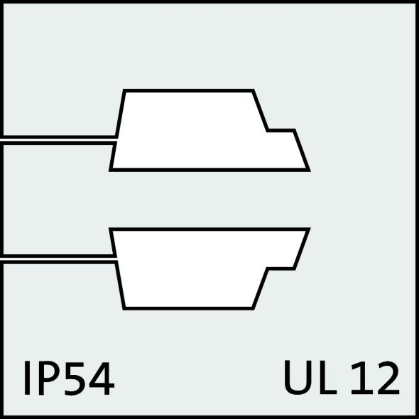 Kabeltülle KT-ASI-2 rl grau