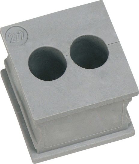 Kabeldurchführungstülle KT 2/4 sw