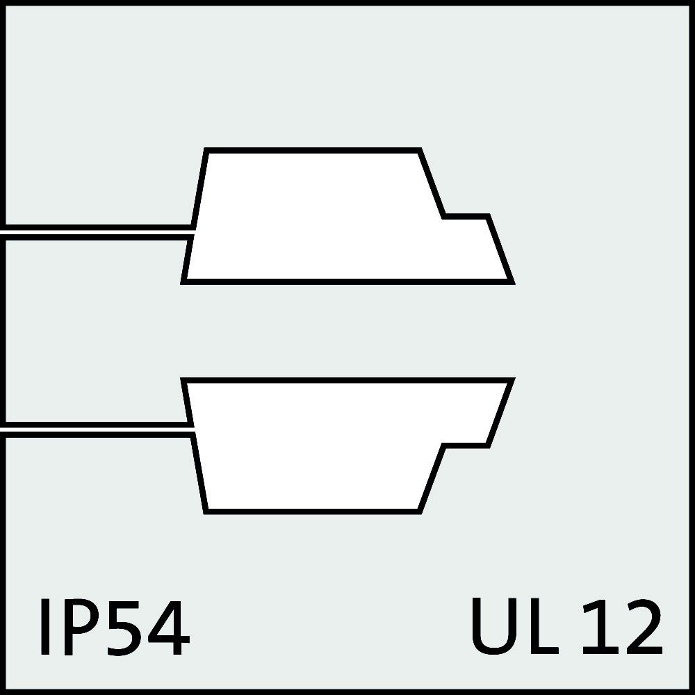 Kabeltülle KT-ASI-2 rl grau