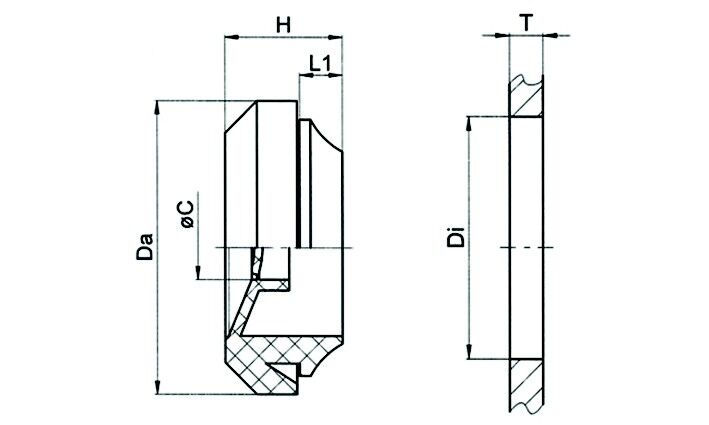 Dichtungsdurchführung TPE G505-1016-00