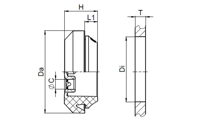 Dichtungsdurchführung TPE G506-1025-02