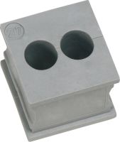 Kabeldurchführungstülle KT 2/5 sw