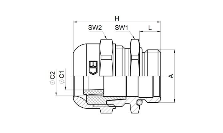 Kabelverschraubung K252-1032-00