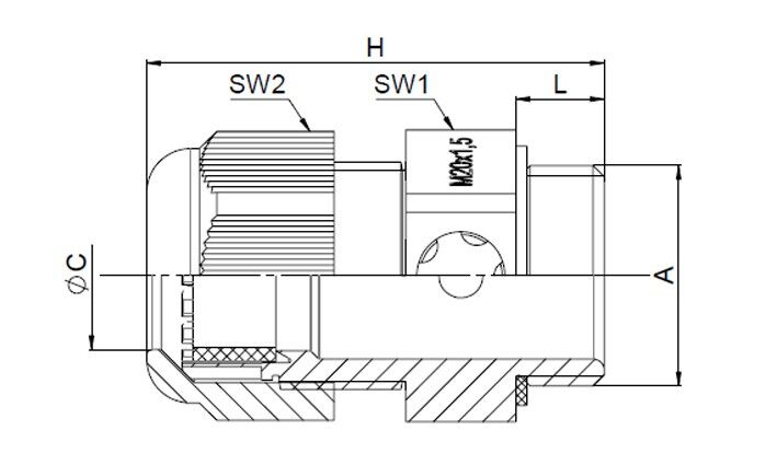 Kabelverschraubung K348-1020-02
