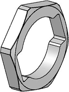 Mutter KGM32-SUB-D9