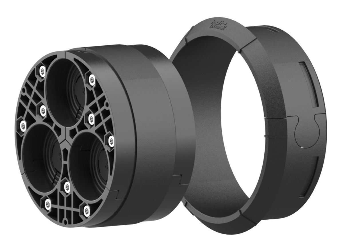 geteilter Systemdeckel HSI150 DG 6x10-36