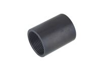 Stahlrohr-Gewindemuffe SM-E 50 brüniert