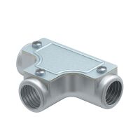 Kontroll-T-Stück SKTM40W ALU