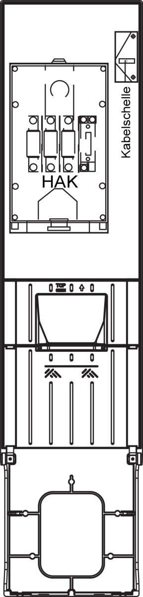 Hausanschlusssäule 306 HS306HAKKT#10050893