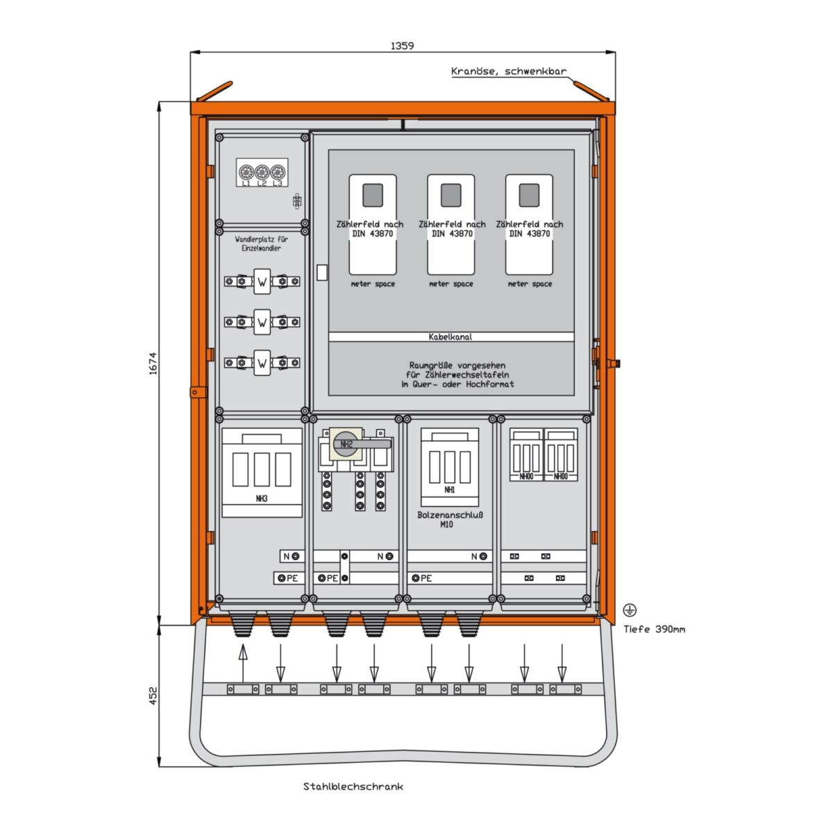 Anschlussschrank WA0050