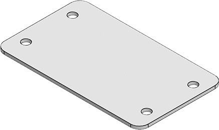 Blindplatte BPM 10-V2A