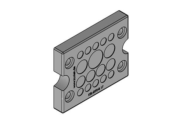 Kabeldurchführungsplatte KEL-DPZ B17