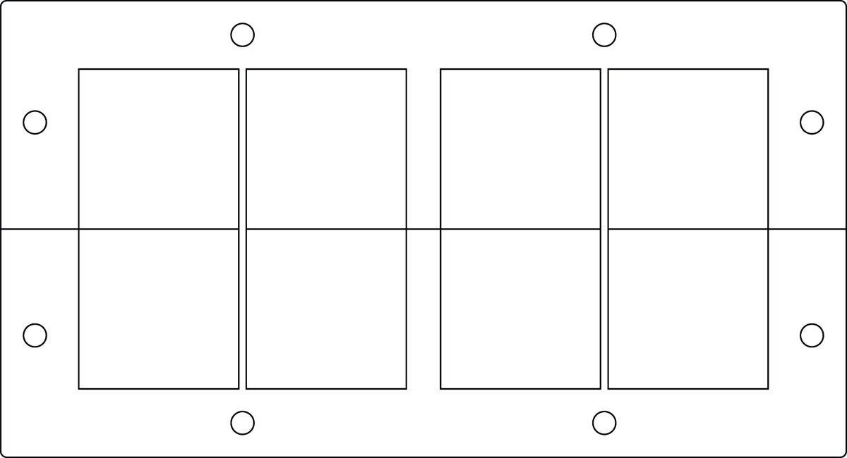 Kabeleinführungsleiste KEL 183/8