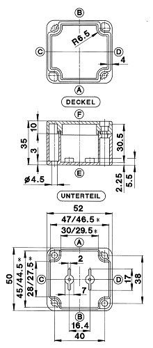 ABS-Gehäuse GEH.CT-502 T