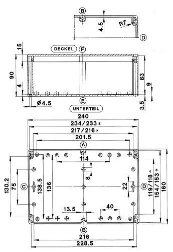 ABS-Gehäuse GEH.CT-842