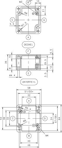 Aluminium Gehäuse GEH.CA-060 C_UL_US