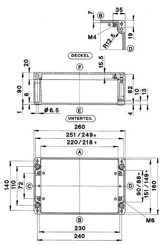 Aluminium Gehäuse GEH.CA-300