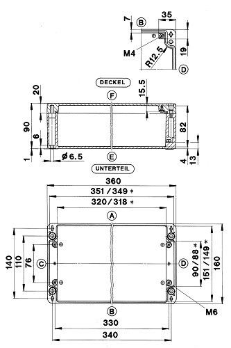 Aluminium Gehäuse GEH.CA-310