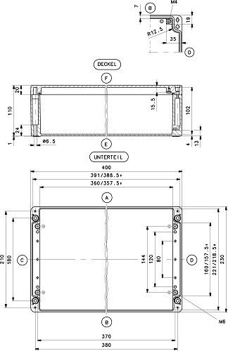 Aluminiumgehäuse GEH.CA-400