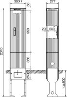 Anschlusssäule SL202VT