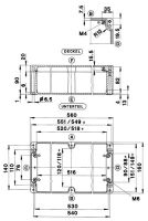 Aluminium Gehäuse GEH.KPL.CA-330U/UBB