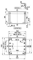 Polycarbonatgehäuse GEH.CT-681 Z