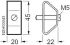 Abstandhalter 8WA753
