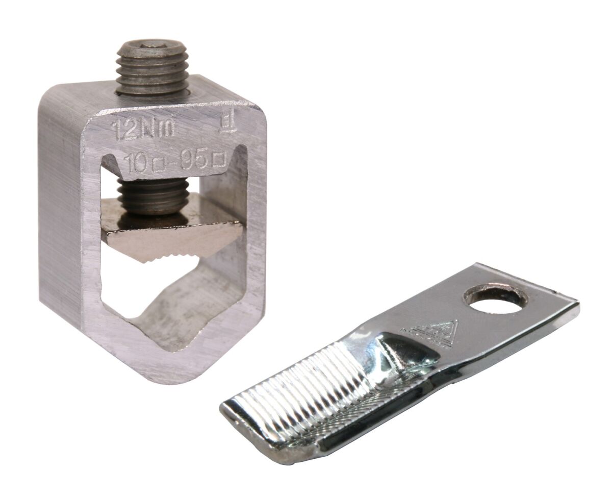Klemme + Lasche V 10-95 0108