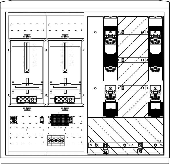 WS A850-2 N1 250A 2W1 DIN WS822.N1.C2102