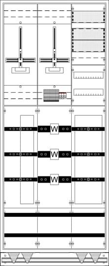 Mess- und Wandlerschrank WX32K1L