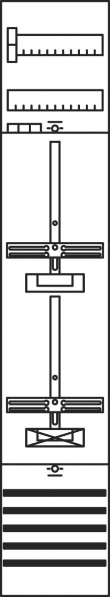 Zählerfeld komplett KA2213