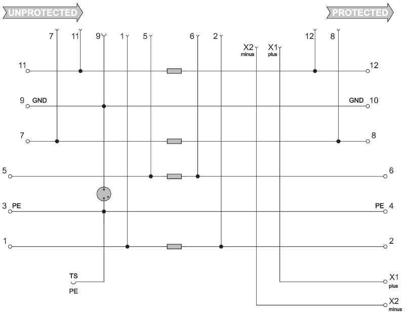 Basiselement-Meldekontakt VSPC BASE 4SL FG R