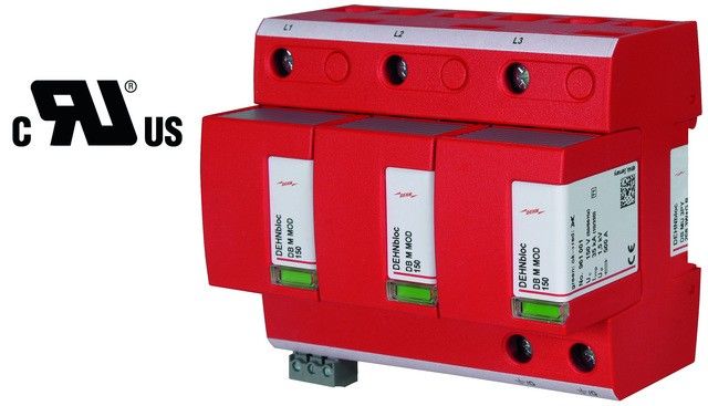 Blitzstromableiter DB MU 3PY 208 3W+G R