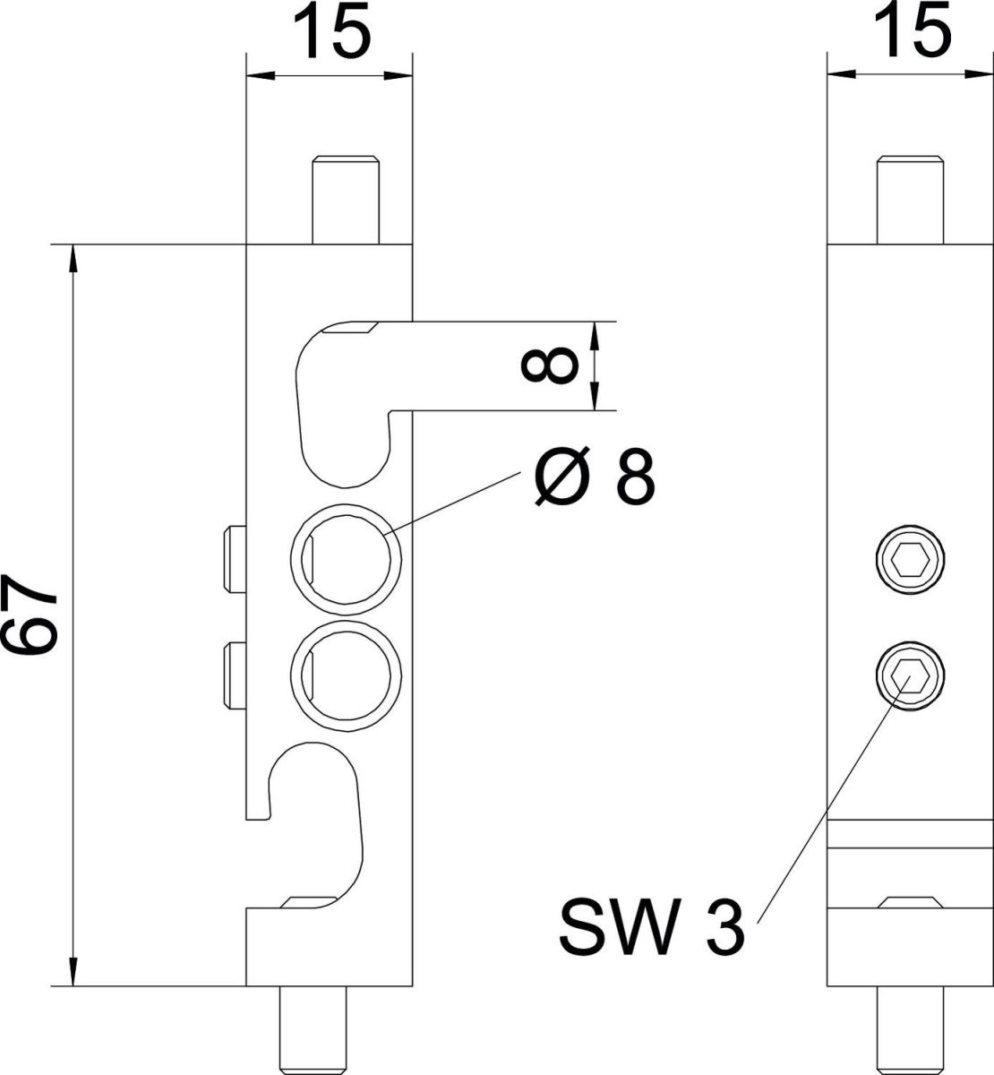 Anschlussklemme AKL 35 Z