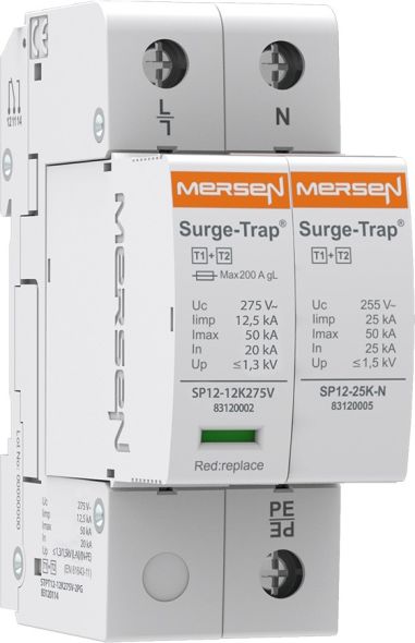 Überspg.-Ableiter Typ 1+2 STPT12-12K275V-2PG