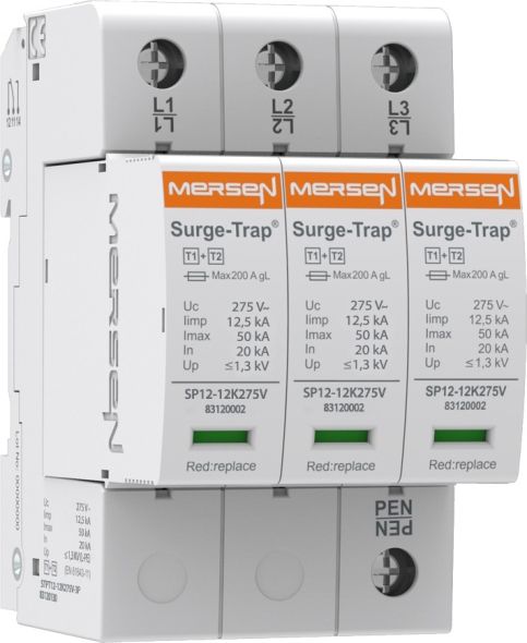 Überspg.-Ableiter Typ 1+2 STPT12-12K275V-3P